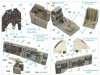 Quinta Studio QD48207 Ju 87D/G 3D-Printed & coloured Interior on decal paper ( Italeri ) 1/48